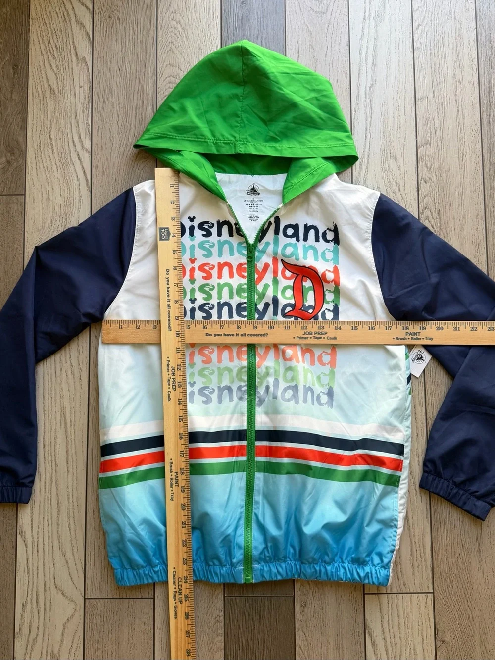Disney Kids Hooded Jacket in Green, Blue & Navy New XL